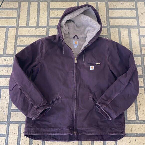 Carhartt Jackets & Blazers - Vintage Carhartt WJ141-DWN Jacket Purple